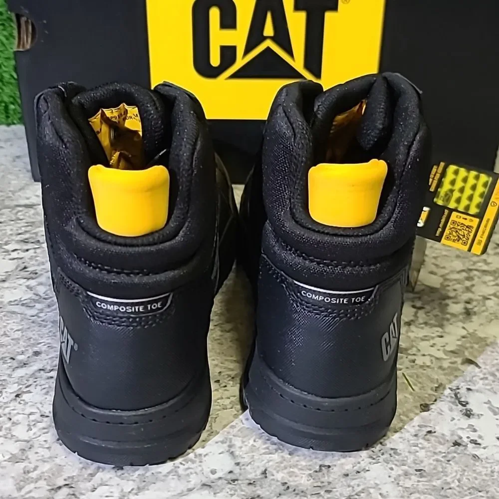 Caterpillar Streamline Court Mid Composite Toe Boots / Black New